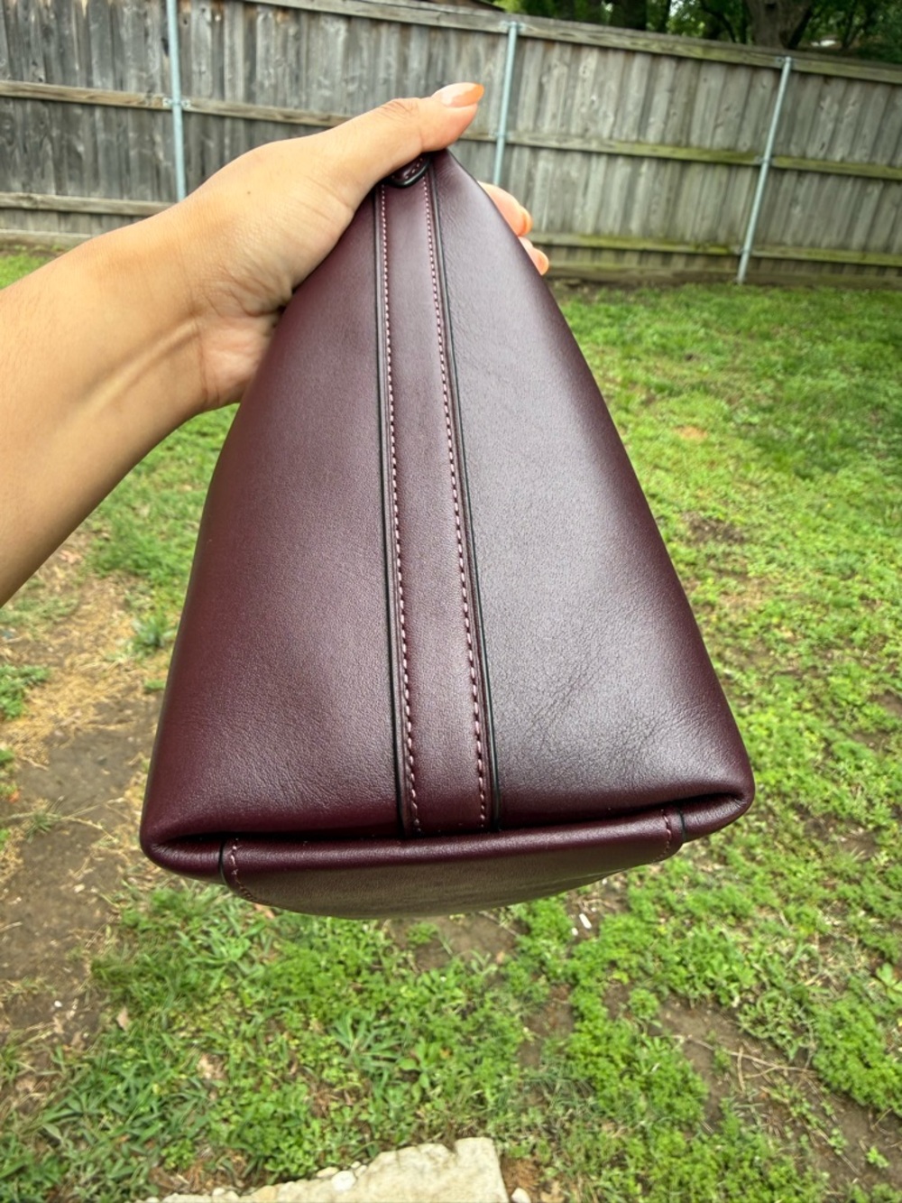 Coach Juliet Shoulder Bag in Black Currant - Picture 5 of 9